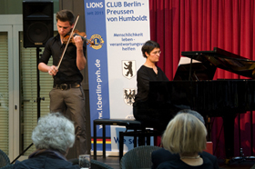 Leon Schmuckert, Violine, Tahmina Feinstein, Klavier