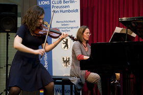Marijn Seiffert, Violine, Gudrun Woelz-Erxleben, Klavier