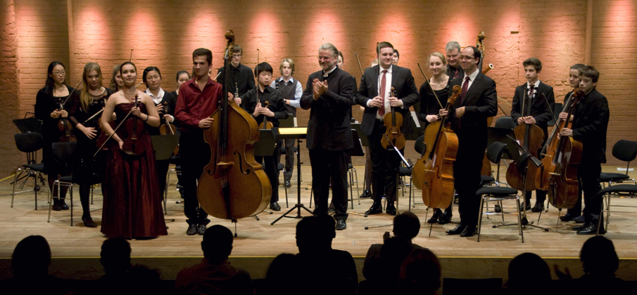 Schlußapplaus im Schlosstheater Rheinsberg