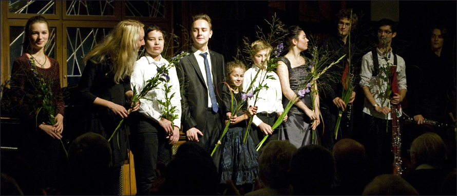 Schlußapplaus im Ratsaal  