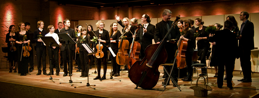 Schlußapplaus im Schlosstheater Rheinsberg