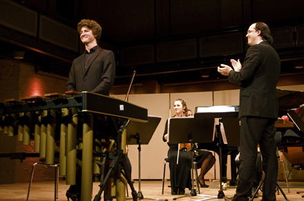Christoph Lindner - Marimbaphon und Damien Ventula