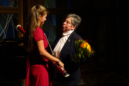 Thomia Ehrhardt - Fagott - Veranschiedung durch Claudia Reuter