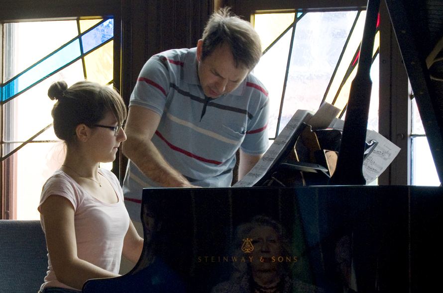 Meisterklasse Klavier mit Prof. Eldar Nebolsin - am 16.6.2015