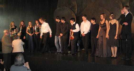 Konzert im Foyer der Deutschen Oper Berlin