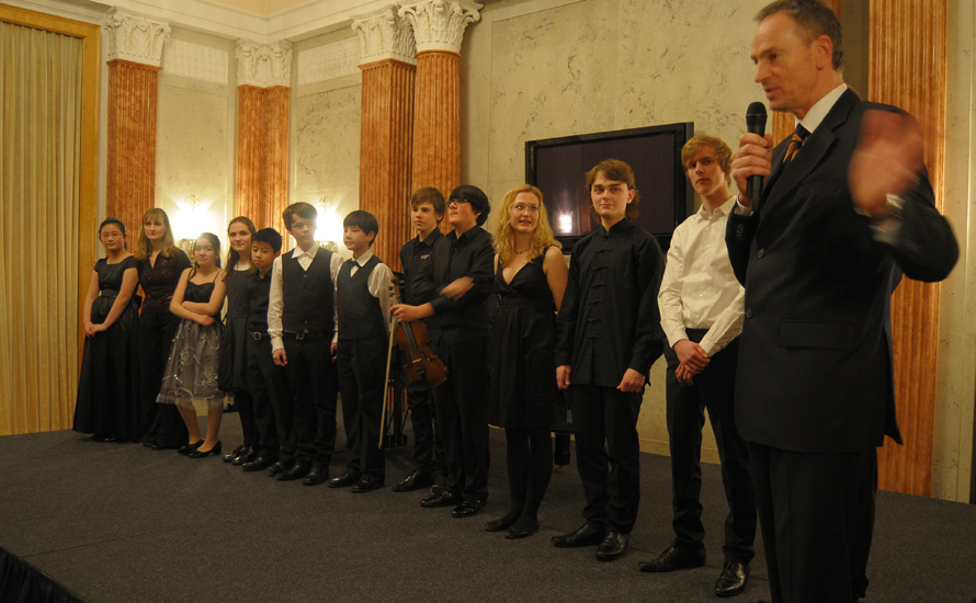 Konzert in der Russischen Botschaft
