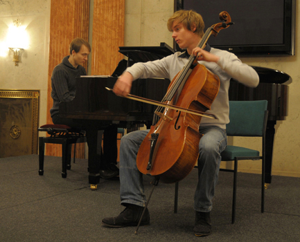 Johannes Przygodda, Violoncello, Andreas Schulz, Klavier