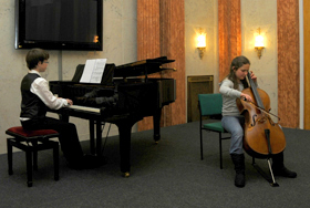 Dieuwke Smit Sibinga, Violoncello, Ben Seegatz, Klavier