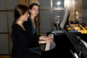 Georgische Musiker 