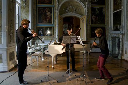 Max Vogler - Oboe, Antonio Azzolini - Fagott, Lewin Kneisel - Klarinette