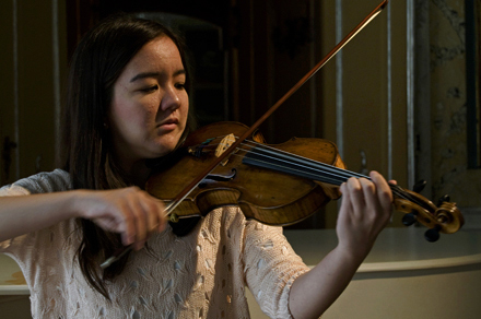 Michael Erxleben - Leitung, Lina-Marie Däunert - Viola