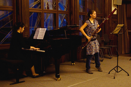 Riwka Palant - Klavier, Thomia Ehrhardt - Fagott