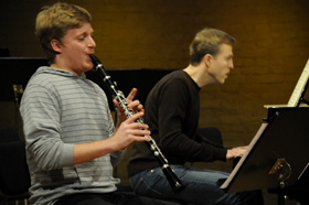 Probe zum Concertante von Franz Danzi 