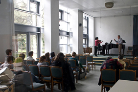 Konzertsaal der Musikschule Bela Bartok