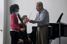 Miha Zhu, Ron Lepinat, Prof. Klaus Hertel